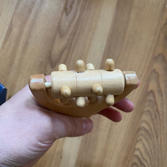 ANTHROPOLOGIE WOODEN JAW MASSAGER ROLLER MASSAGER - Picture 4 of 7